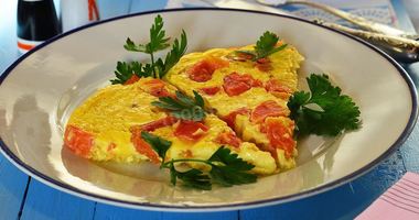 Рецепт Омлета с помидорами в духовке