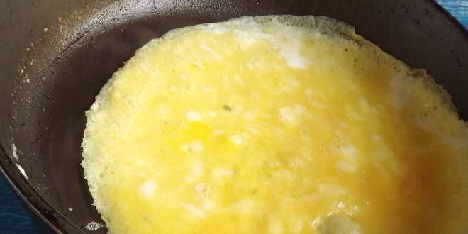 Рецепт омлета с пряной морковью