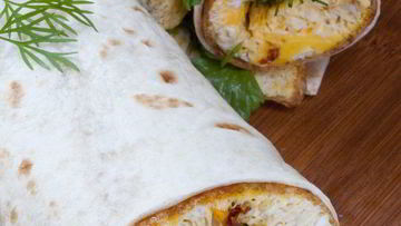 Рецепт Омлета в лаваше