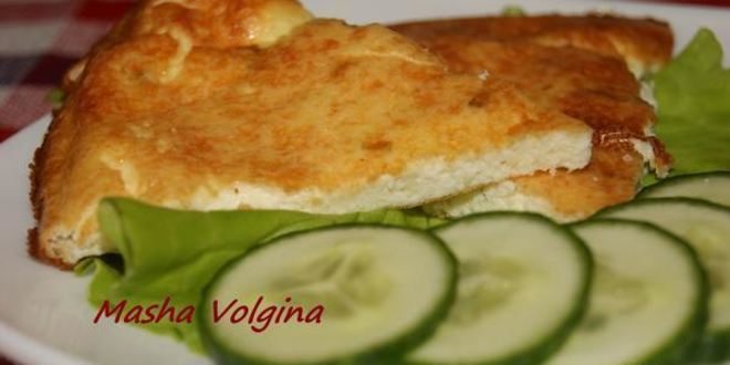 Рецепт творожного омлета