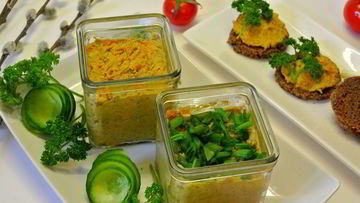 Рецепт Чечевично-рисового паштет