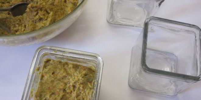 Рецепт чечевично-рисового паштет