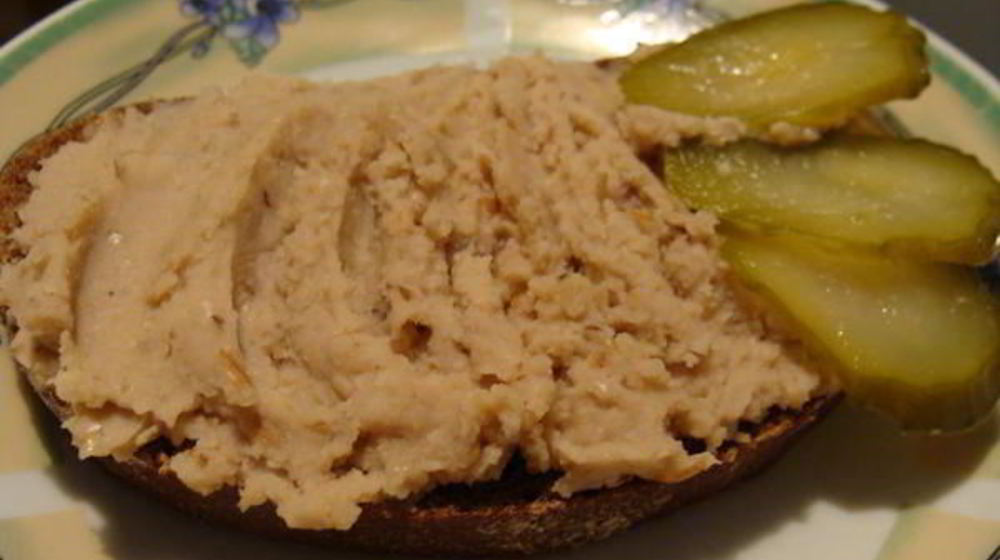 Как приготовить изысканый паштет из фасоли и орехов