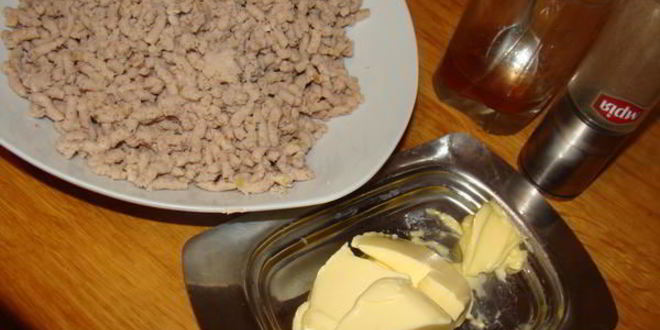 Рецепт изысканого паштета из фасоли и орехов