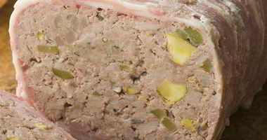 Рецепт Мясного паштета с фисташками