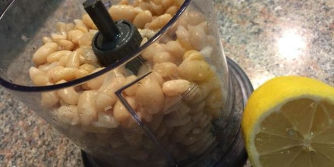 Рецепт паштета из белой фасоли с вялеными помидорами