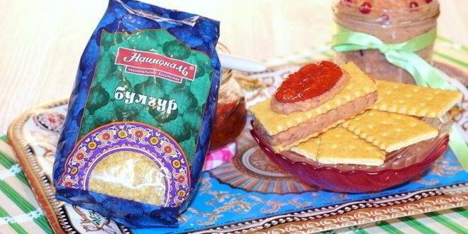 Рецепт паштета из булгура и красной фасоли