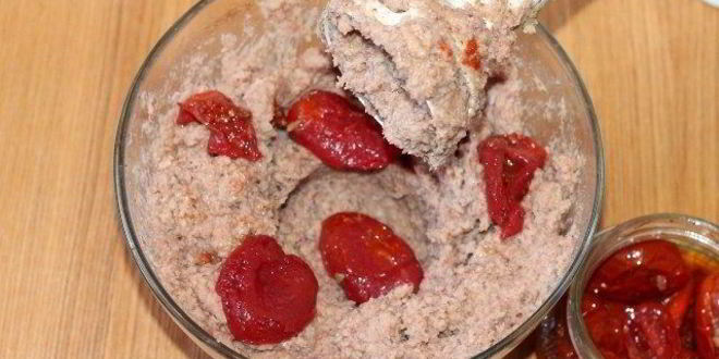 Рецепт паштета из булгура и красной фасоли