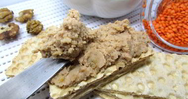 Рецепт Паштета из чечевицы с курагой