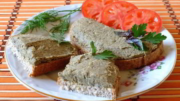 Рецепт Паштета из чечевицы с морковью