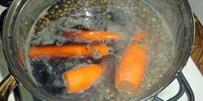 Рецепт паштета из чечевицы с морковью