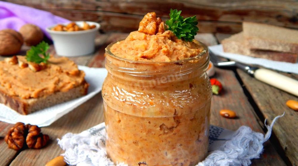 Как приготовить паштет из фасоли