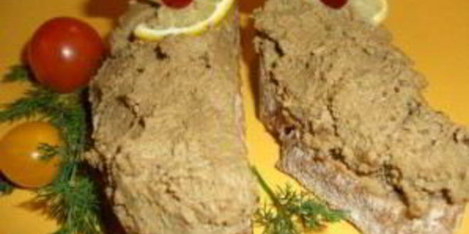 Рецепт паштета из индейки с рукколой