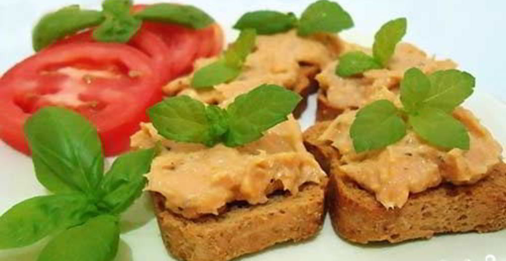 Рецепт паштет из фасоли