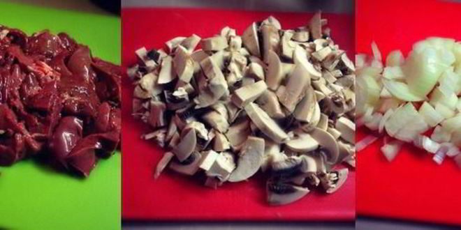 Рецепт паштета из куриной печени с тыквой и шампиньонами на тыквенном хлебе