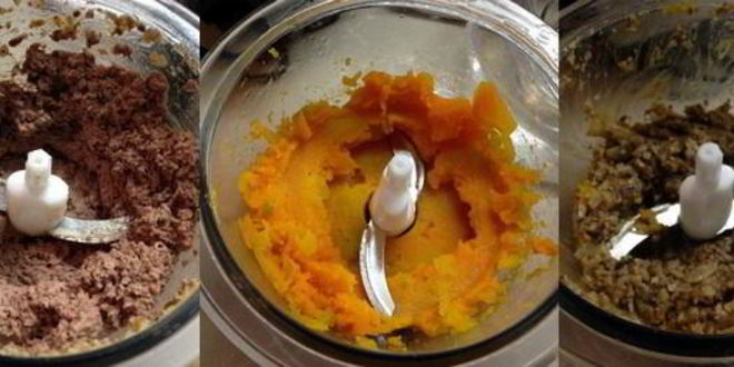 Рецепт паштета из куриной печени с тыквой и шампиньонами на тыквенном хлебе