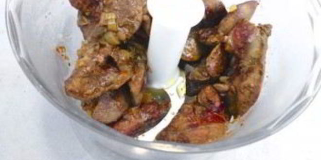 Рецепт паштета из курицы