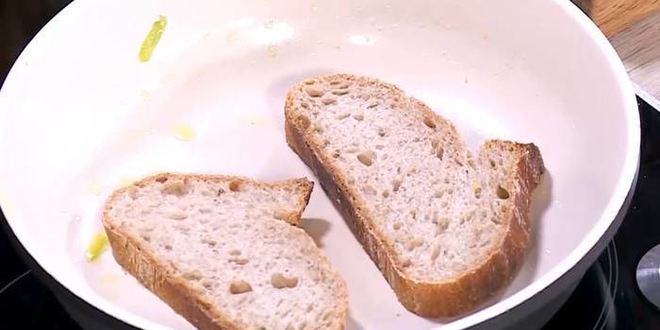 Рецепт паштета иза маши на хрустящиха гренкаха