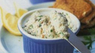 Рецепт Паштета из рыбы горячего копчения