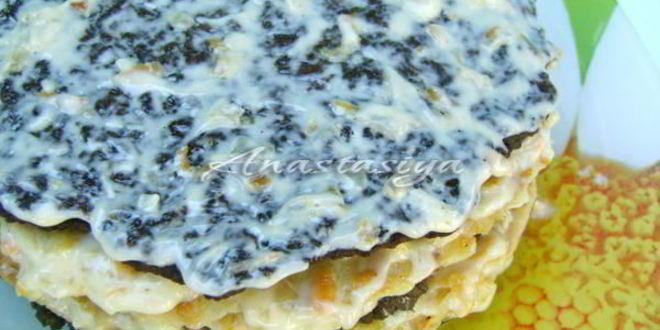 Рецепт печеночного торта весенняя палитра