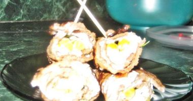 Рецепт Печеночных рулетиков