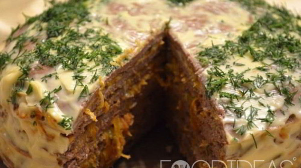 Как приготовить торт из говяжьей печени