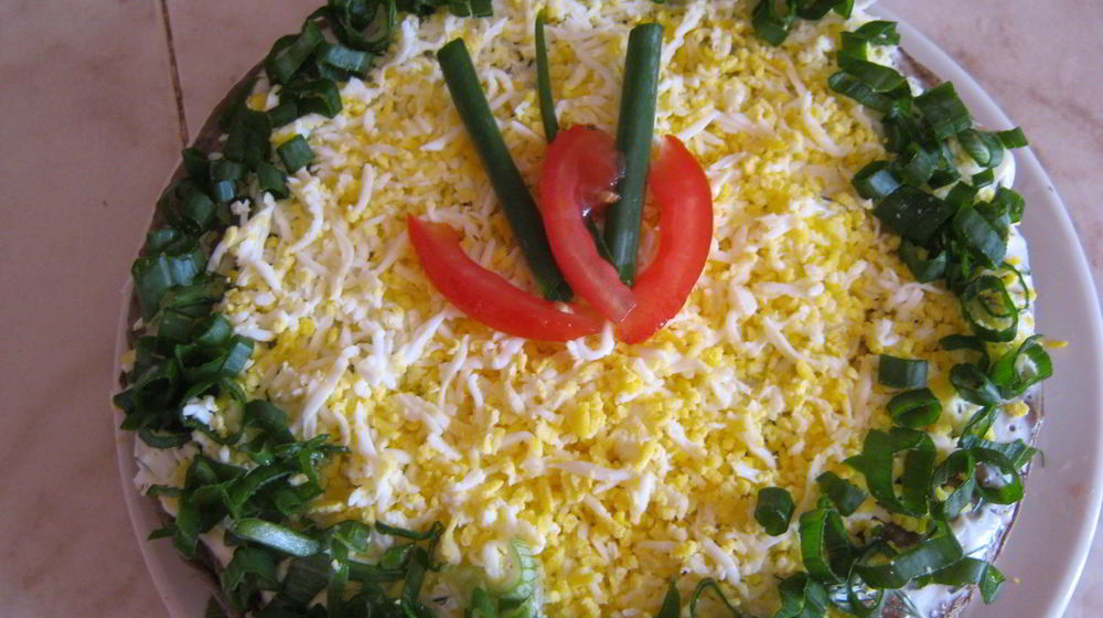 Как приготовить торт из куриной печени летний