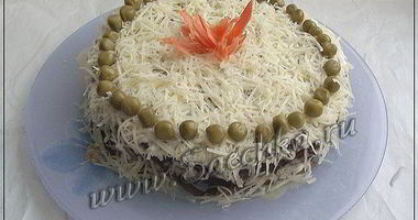 Рецепт Торта из печени