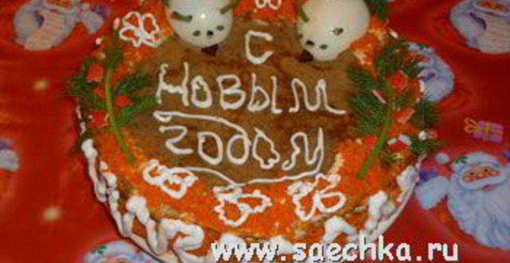 Рецепт печеночный торт