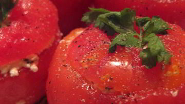 Рецепт Помидоров, фаршированных рикоттой с прованскими травами