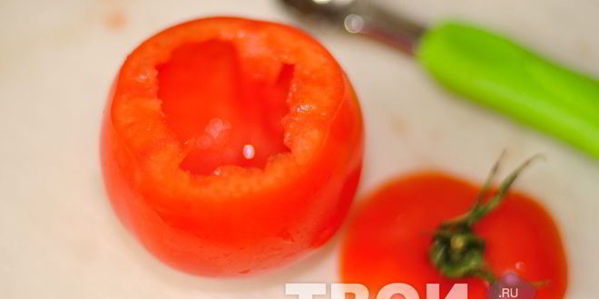 Рецепт помидоров с сыром в духовке