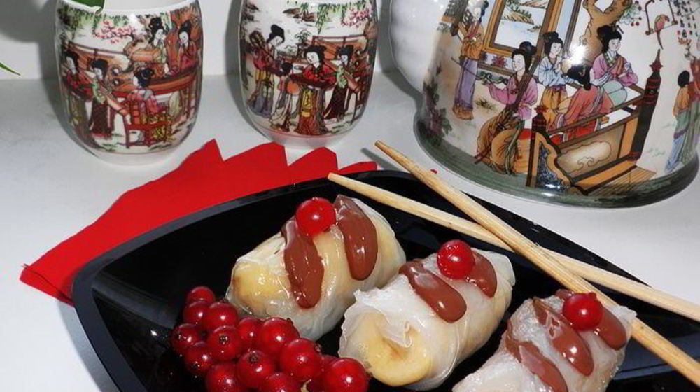 Как приготовить банановые спринг-роллы