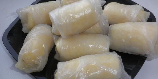 Рецепт банановых спринг-роллы