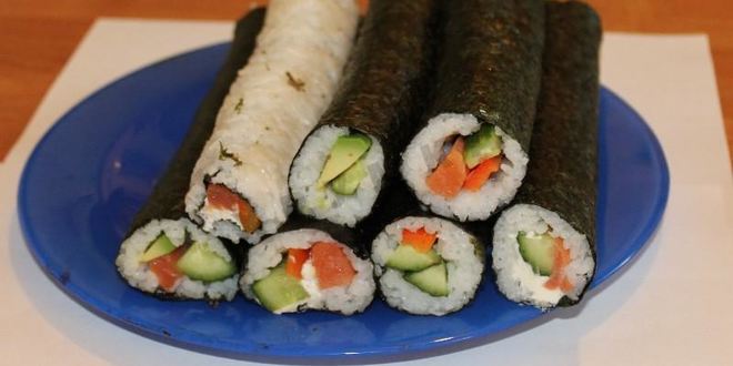 Рецепт домашних роллов и нигири суши