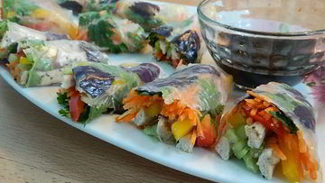 Рецепт Рисовых роллов ПП