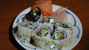 Рецепт Ролла с копченым лососем