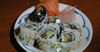 Рецепт Ролла с копченым лососем