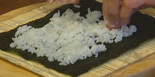 Рецепт ролла с копченым лососем