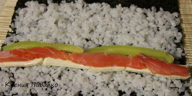 Рецепт роллов ассорти