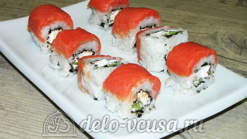 Рецепт Роллов Филадельфия