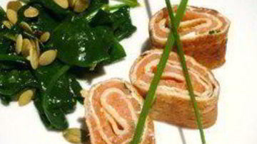 Рецепт Роллов из копченного лосося