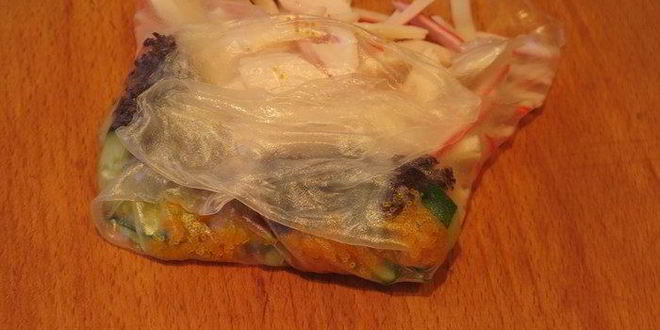 Рецепт роллов полосатики с крабовыми палочками