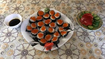 Рецепт Роллов с красной икрой