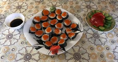 Рецепт Роллов с красной икрой