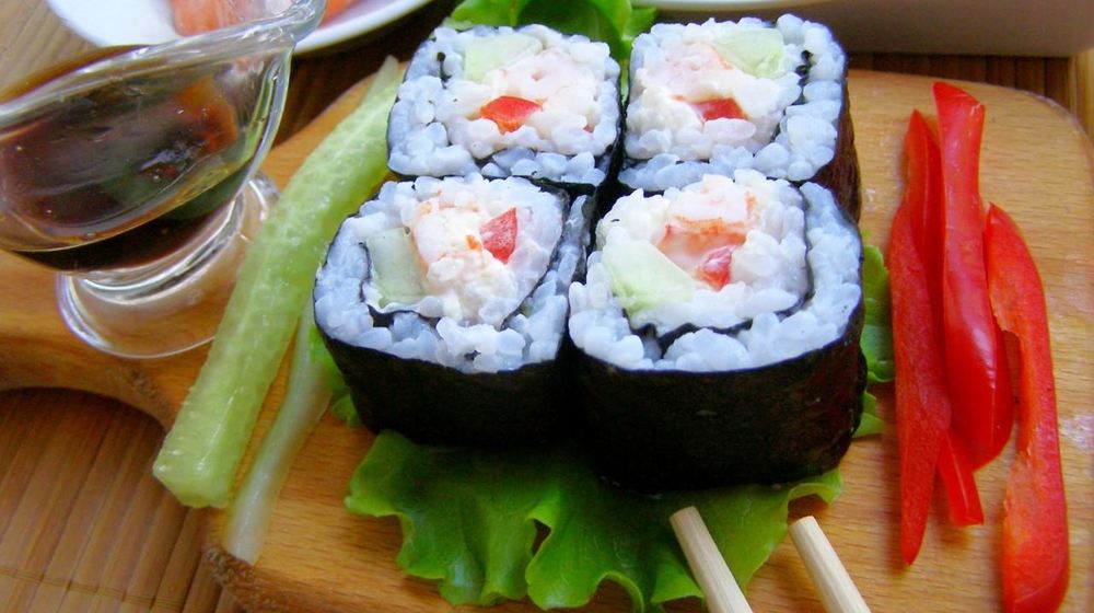 Как приготовить роллы с креветками домашние