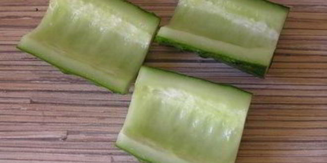 Рецепт роллов с креветками в огурцах