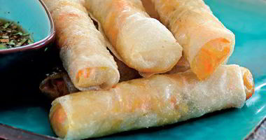 Рецепт Спринга-роллов с крабами и свининой