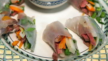 Рецепт Спринга-роллов с уткой