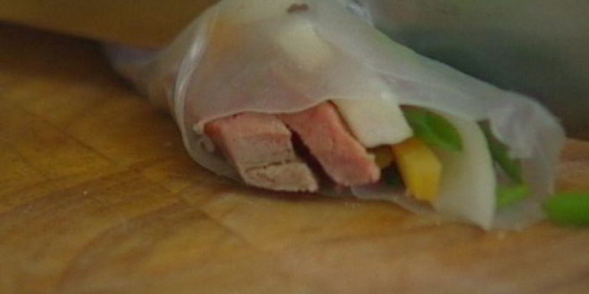 Рецепт спринга-роллов с уткой