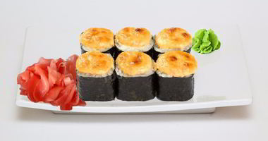 Рецепт Запеченных роллов с крабовыми палочками